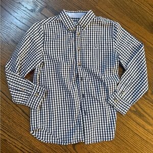 Vineyard Vines Blue and White Casual Button Down Shirt
